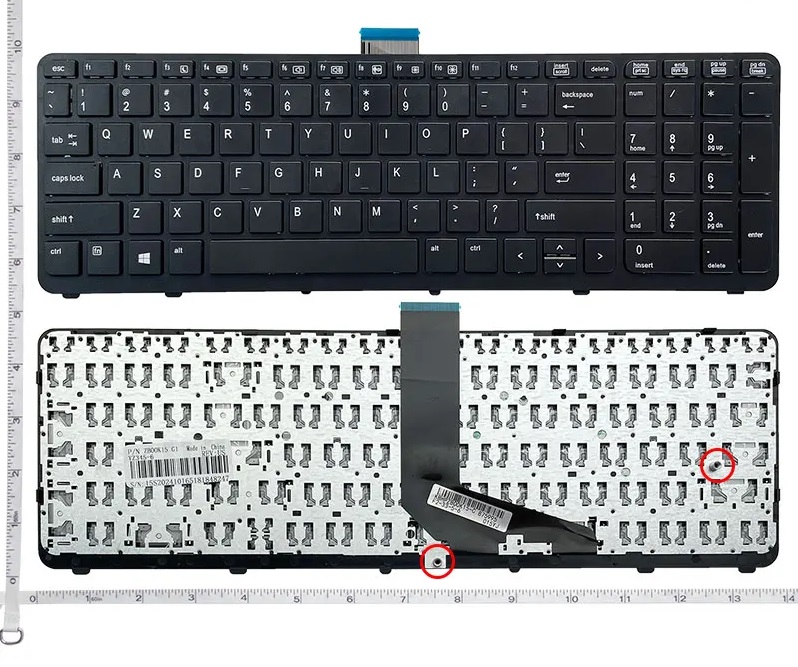 კლავიატურა HP zbook 15 G1, 15 G2 , 17 G1 , 17 G2