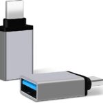 Type-C male to USB3.0 female OTG adapter გადამყვანი