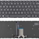 HP 240 G7, 245 G7, 246 G7, 14-CE, 14-CM, 14-DQ, 14-DA Keyboard black with backlight - განათებით