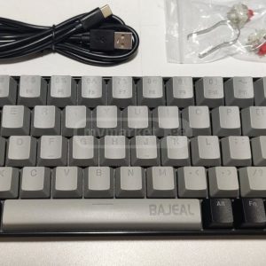 BAJEAL K68 key type-c მექანიკური  Red  Switch Mechanical Gaming Keyboard Hot swap