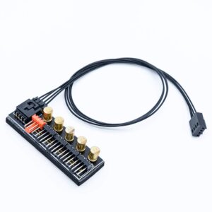 4pin CPU cooler fan HUB