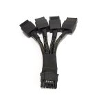 4*8 PIN to 12 PIN graphics card power supply cable RTX3090ti