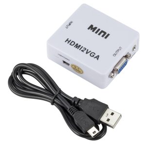 HDMI TO VGA converter for consol playstation/xbox გადამყვანი