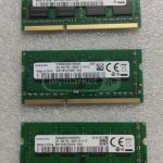 SAMSUNG DDR3 4GB და 8GB PC3L 1333mhz და 1600mhz sodim