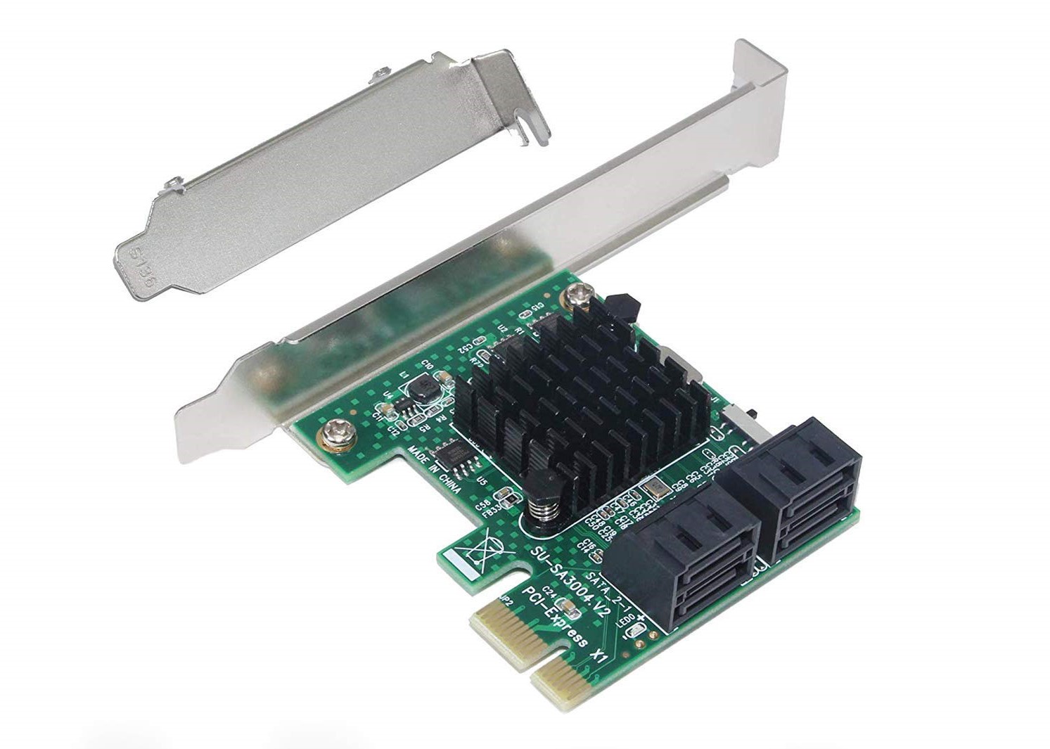 Pci-E to 4 sata adapter