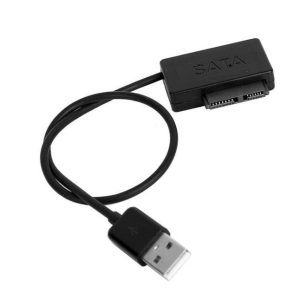 SATA ODD to USB 2.0 Adapter Cable for Laptop CD DVD Rom