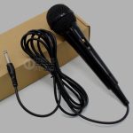karaoke microphone 6,5mm jack 1,8metr microphone