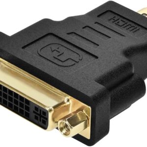 HDMI to DVI adapter გადამყვანი Male HDMI to Female DVI