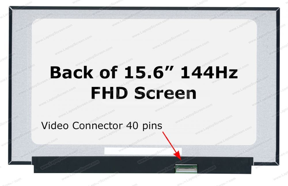 15,6 Inch NE156FHM-NX2 FHD 144Hz IPS LED LCD 40 Pin display screen