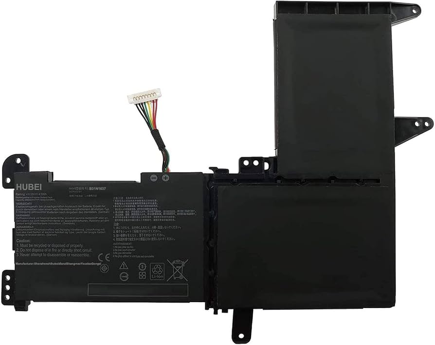 Asus Vivobook X510 X510U F510 B31N1637 C31N1637 Battery