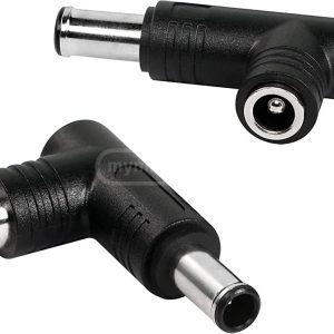 High-power adapter 5,5mm/2,5mm female to 6,0mm/3,7mm male