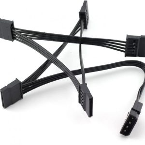 molex ide to 5 SATA power cable