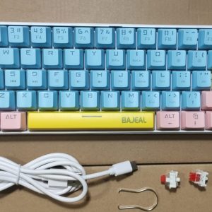 Bajeal K61 Mechanical keyboard Red Swich Hot Swap Type-c – მექანიკური კლავიატურა