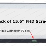 nv156fhm-n4v ნოუთბუქის ეკრანი Backfold laptop screen