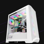 EVESKY Poseidon White PC Case