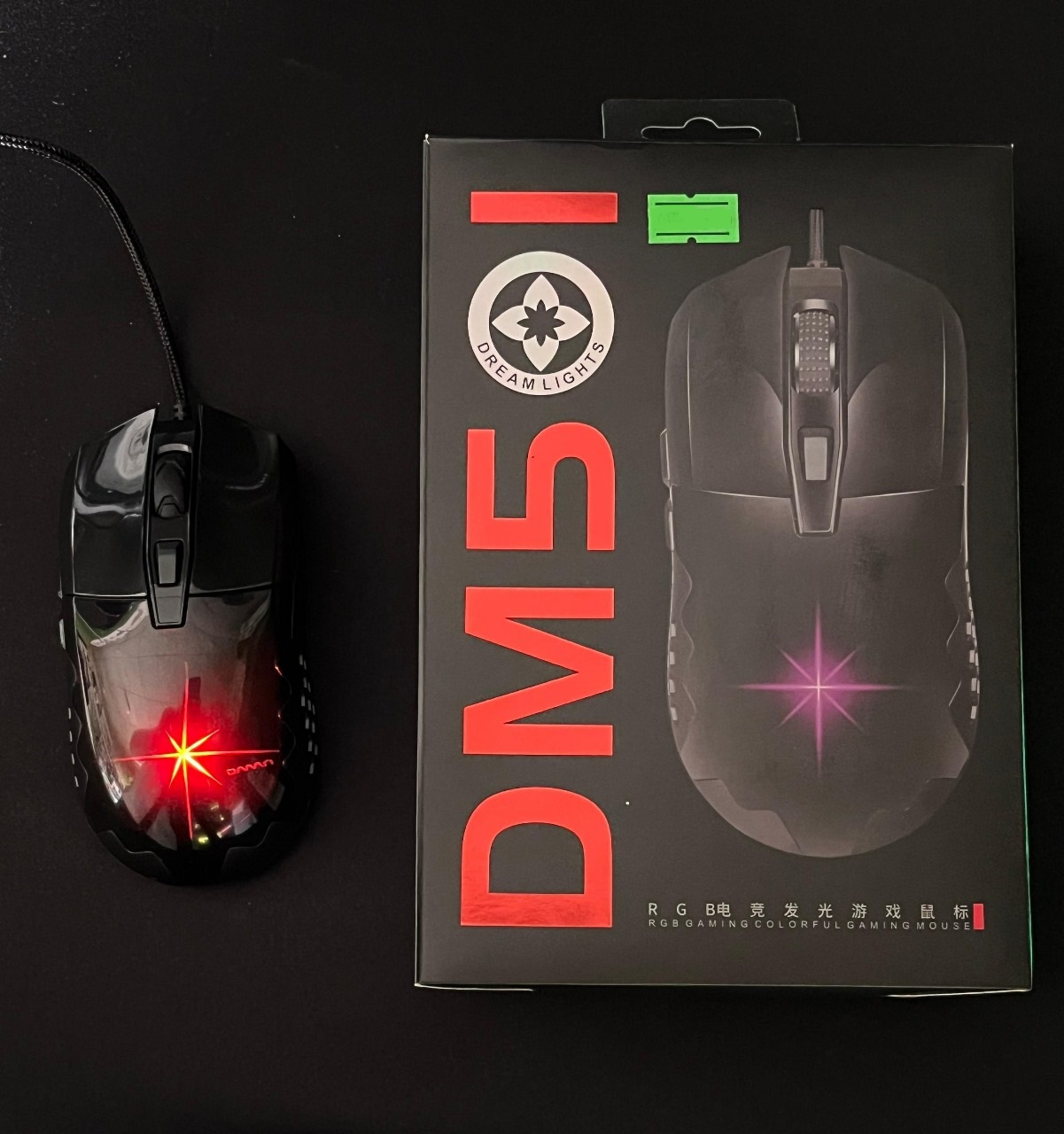 მაუსი DM501 gaming mouse