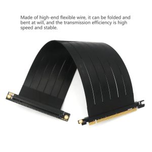 PCIE X16 Riser Cable Graphics Card Extension 3.0 Cable Graphics Card Extender