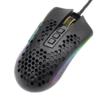 Redragon Storm M808 Wired Black gaming mouse, RGB, 12400DPI, lightweight