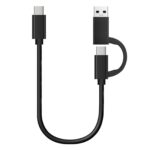Type-C male to Type-C male female USB3.0 male cable 25cm