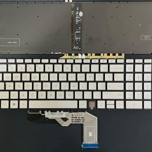 HP Envy X360 15-EE 15-EM 15-AG 15M-EE 15-ED 15M-ED 17-CG Series keyboard silver with backlight