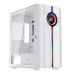 Evesky white case with lightning front panel
