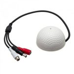 CCTV Micrphone Camera Microphone External Microphone სათვალთავლო კამერის მიკროფონი