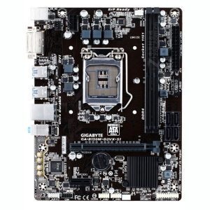 GA-B150M-D2VX-SI GIGABYTE LGA 1151 socket b150 motherboard M-ATX DDR4 usb3.0with DVI port ახალივით, იდეალურ მდგომარეობაში