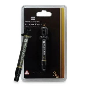 Thermalright Liquid Metal Thermal Paste 3g, 79 W/mK High Performance, Silver King Heatsink Paste, CPU for All Coolers, Comes with Cleanser and Spreader