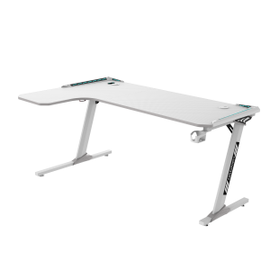 Gaming Desk White – კომპიუტერის მაგიდა თეთრი