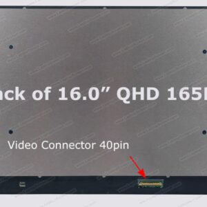 NE160QDM-NY1 laptop screen 16inch 2k 2560x1600 IPS 165Hz 40 pin 25mm