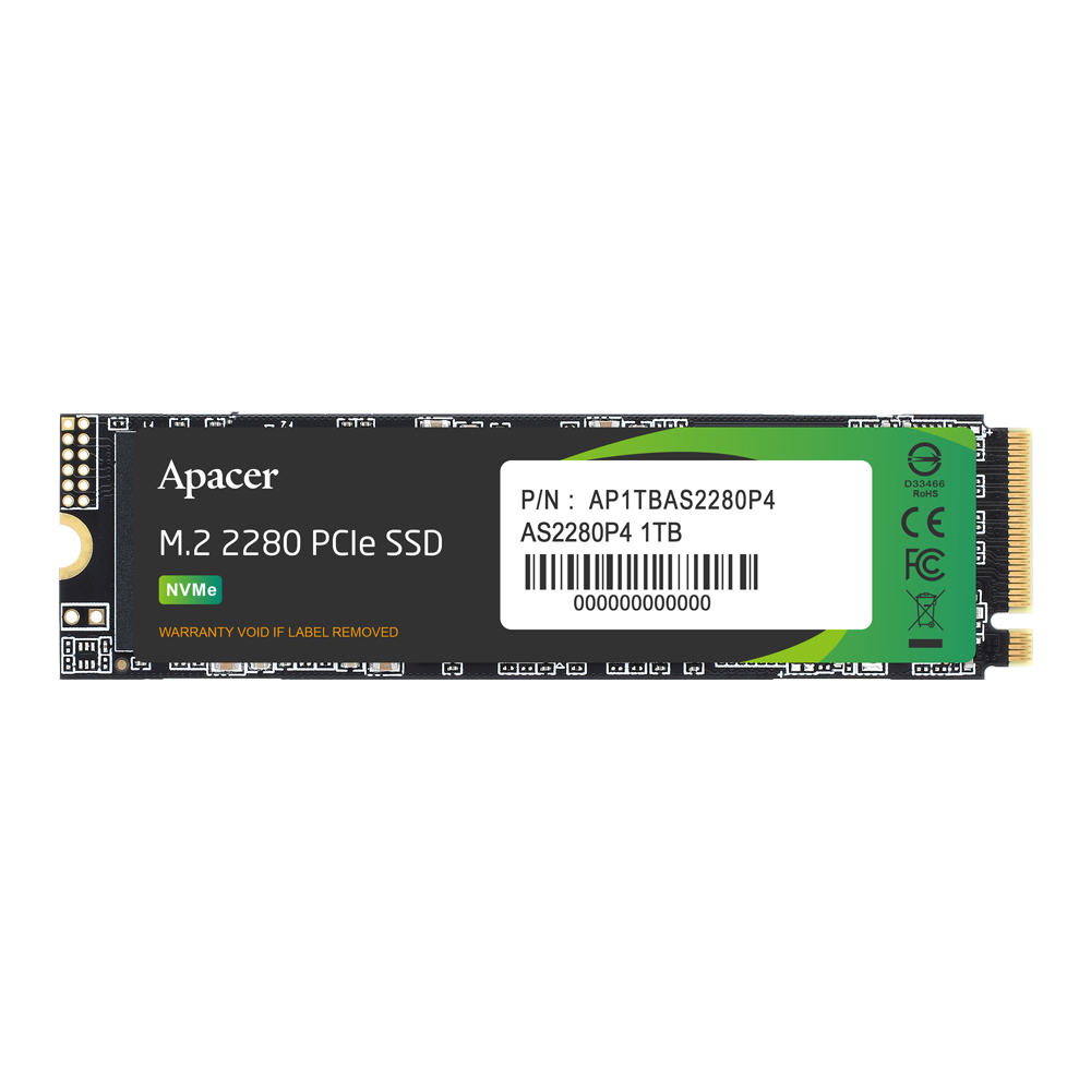 Apacer AS2280P4 M.2 PCIe Gen3 x4 M.2 NVME SSD