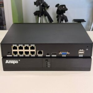 Anspo 4K 8CH POE NVR ASP-NVR8808N-K1/8P