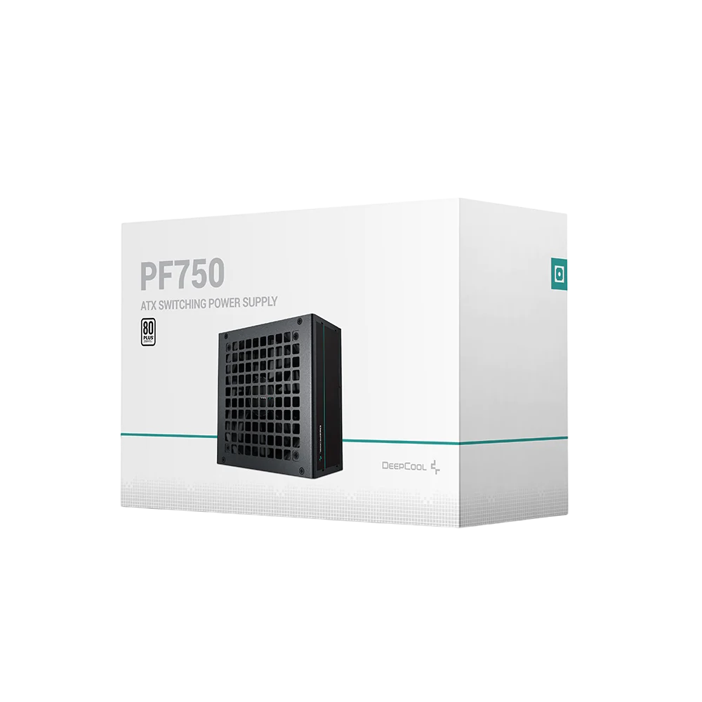 Power Supply – Deep Cool PF750 750Watt 80 Plus Standart (white)