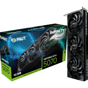 ვიდეო დაფა: PALIT RTX5070 INFINITY NE75070019K9-GB2050S 12GB GDDR7 192bit