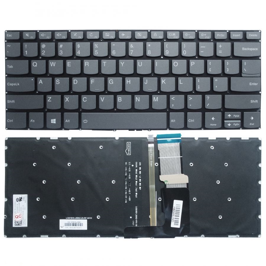 Lenovo Yoga 520-14 320-14 V330-14 keyboard With backlight and Delete key კლავიატურა